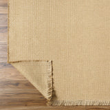 Hauteloom Mubin SBBKMUBINA1 LightBrown Machine Made Jute Rug
