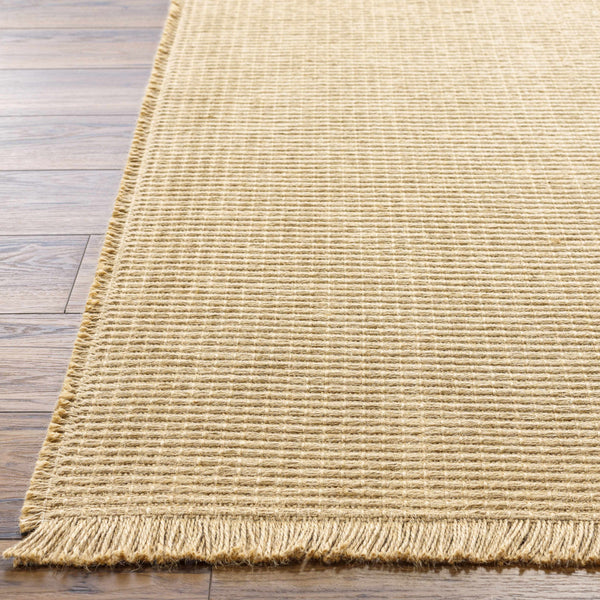 Hauteloom Mubin SBBKMUBINA1 LightBrown Machine Made Jute Rug