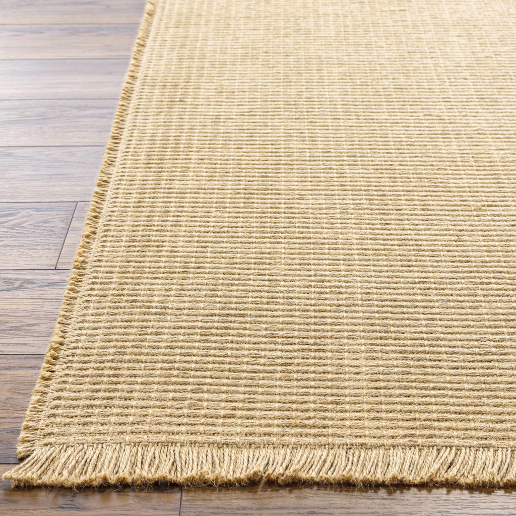 Hauteloom Mubin SBBKMUBINA1 LightBrown Machine Made Jute Rug