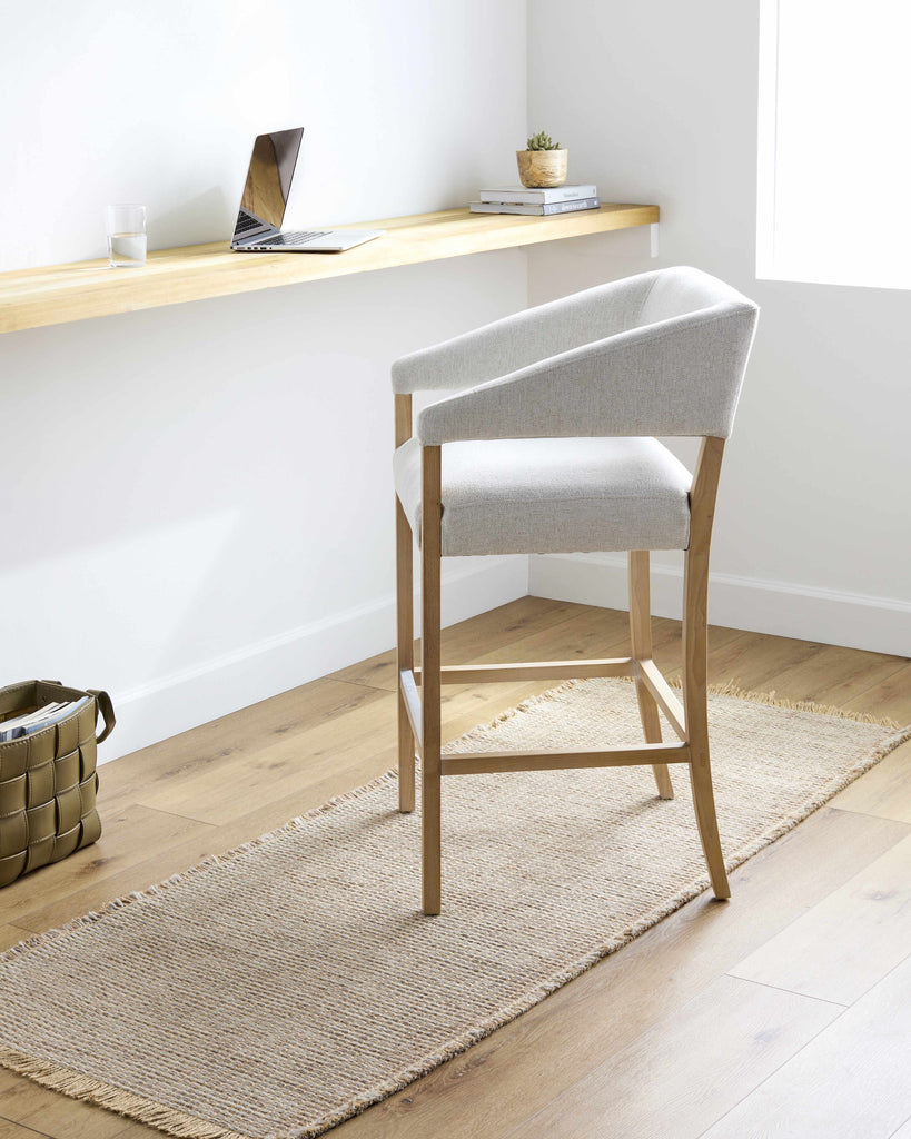 Hauteloom Naaji SBBKNAAJIA1 Tan Machine Made Jute Rug