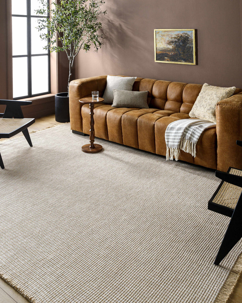 Hauteloom Nhung SBBKNHUNGA1 Taupe Machine Made Jute Rug