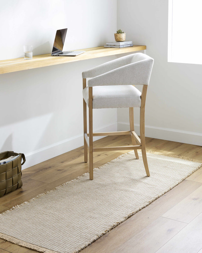 Hauteloom Nhung SBBKNHUNGA1 Taupe Machine Made Jute Rug