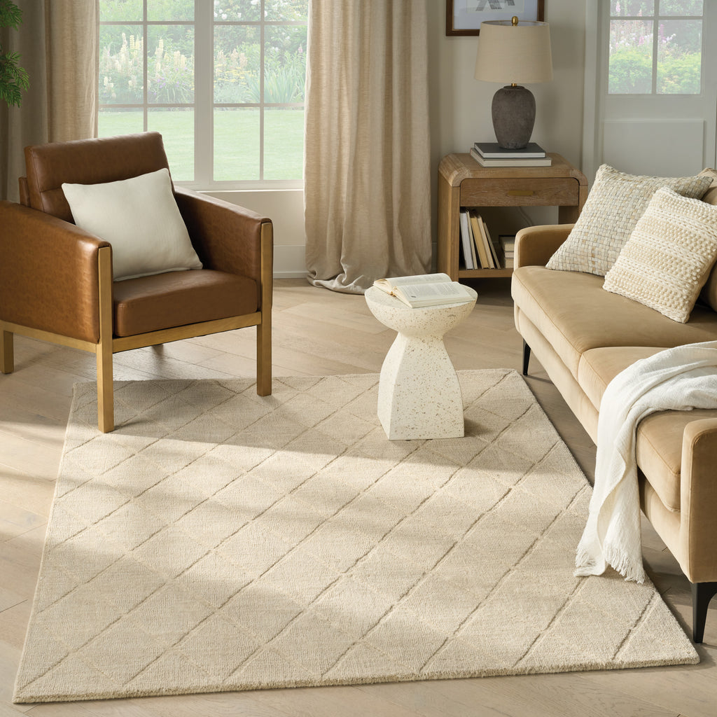 nourison wool haven woh01 beige rug