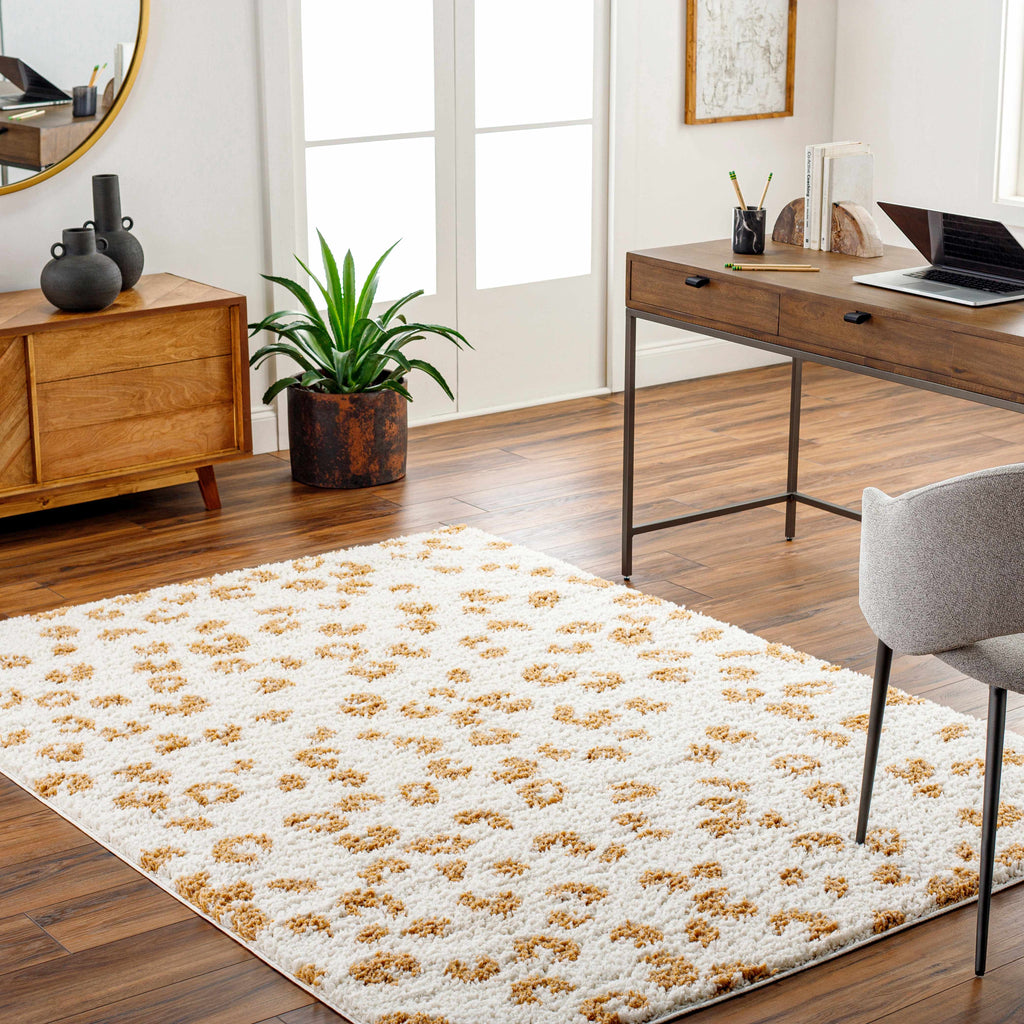 Hauteloom Altin SBMMALTINA1 White Machine Made Polyester Rug