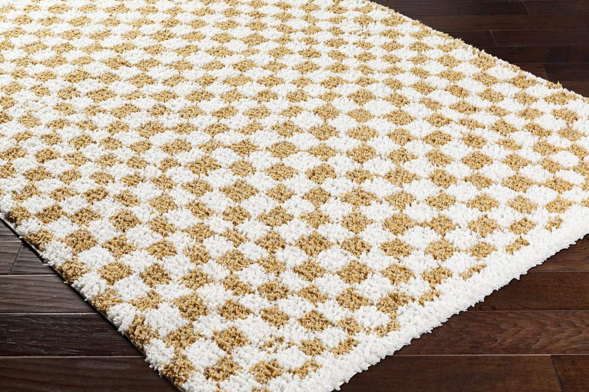 Hauteloom Kieu SBMMKIEU8A2 Ivory Machine Made Polyester Rug