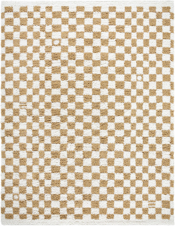 Hauteloom Kieu SBMMKIEU8A2 Ivory Machine Made Polyester Rug