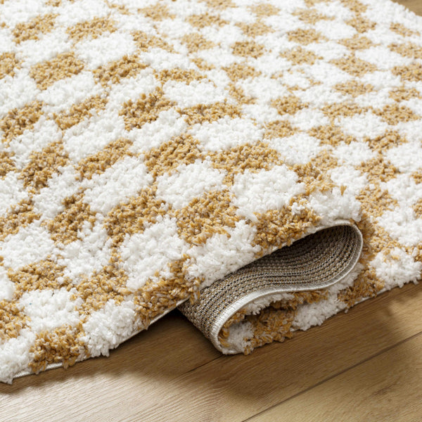 Hauteloom Kieu SBMMKIEU8A2 Ivory Machine Made Polyester Rug