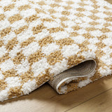 Hauteloom Kieu SBMMKIEU8A2 Ivory Machine Made Polyester Rug