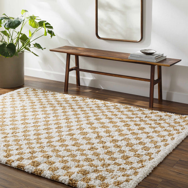 Hauteloom Kieu SBMMKIEU8A2 Ivory Machine Made Polyester Rug