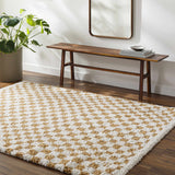 Hauteloom Kieu SBMMKIEU8A2 Ivory Machine Made Polyester Rug