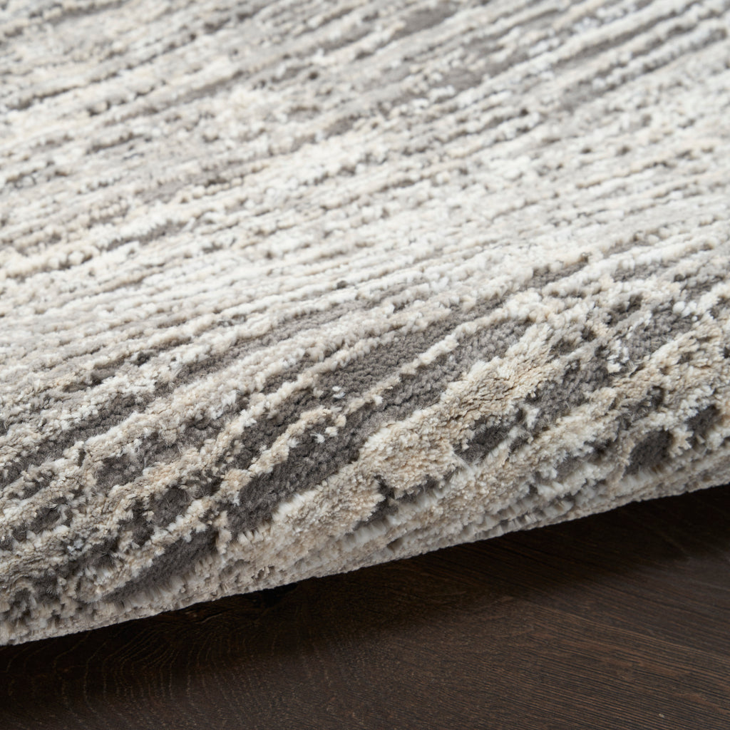 nourison sustainable trends sut01 ivory grey rug
