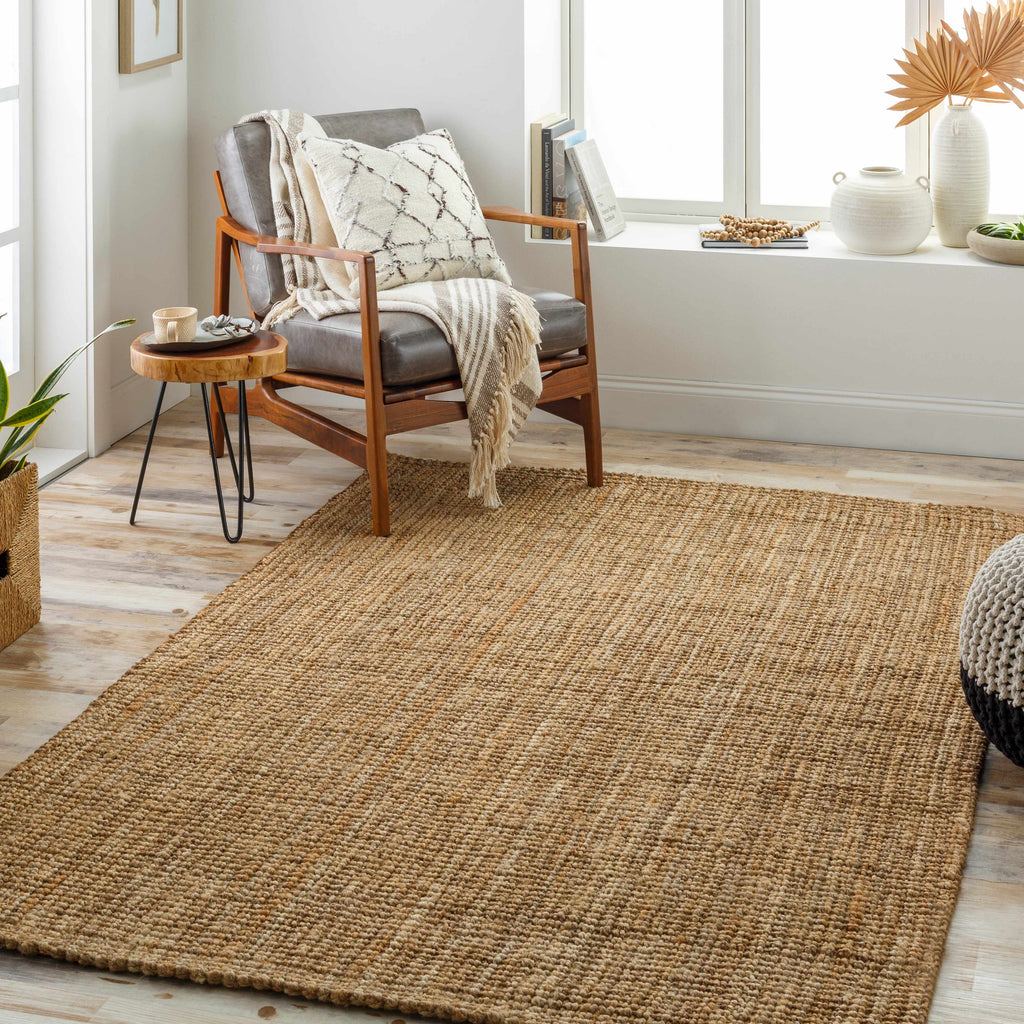 Hauteloom Ilana SBOJILANAA1 Camel Woven/Flatwoven Jute Rug