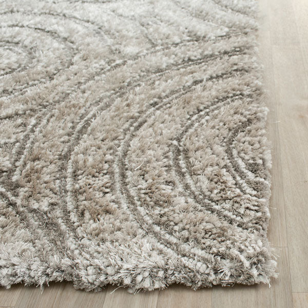 safavieh clearance south beach shag sbs620b silver rug