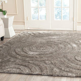 safavieh clearance south beach shag sbs620b silver rug