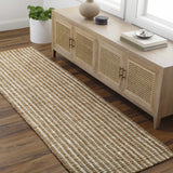 Hauteloom Ambel SBUGAMBELA3 Tan Woven/Flatwoven Jute Rug
