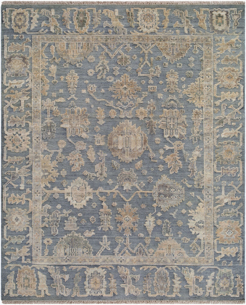 surya sinclair scc 2301 steel blue rug