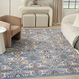 nourison allur alr03 light blue rug