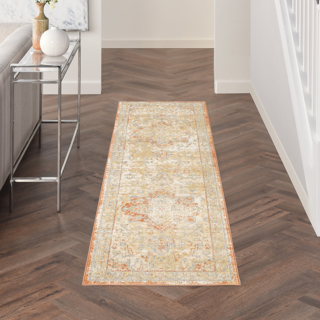nourison nourison essentials persian nre07 beige rust rug