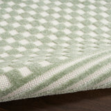 nourison care free caf02 green rug