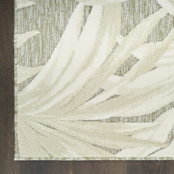 nourison aloha alh43 ivory sage rug