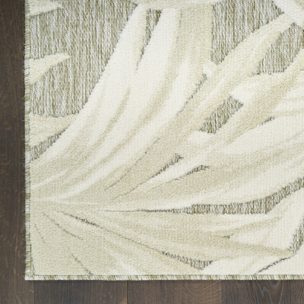 nourison aloha alh43 ivory sage rug