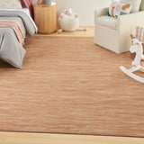 nourison nourison essentials nre01 rust rug