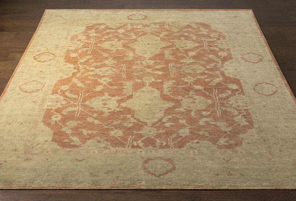 Hauteloom Seney SENE Beige Hand Knotted Wool Rug