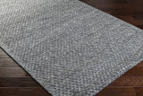 Hauteloom Kassa SEPDKASSAA1 Gray Woven/Flatwoven Wool Rug