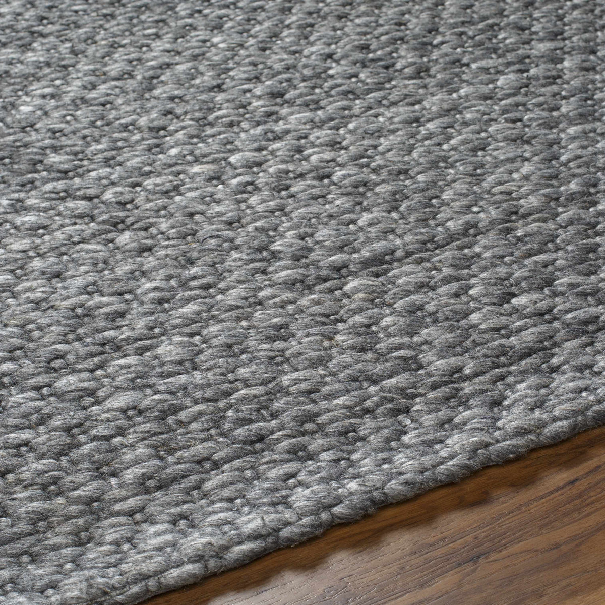 Hauteloom Kassa SEPDKASSAA1 Gray Woven/Flatwoven Wool Rug