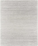 Hauteloom Kassa SEPDKASSAA4 Light Gray Woven/Flatwoven Wool Rug