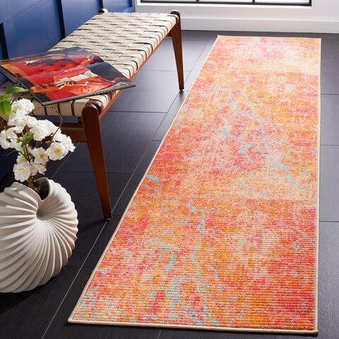 safavieh clearance sequoia seq152p orange rug