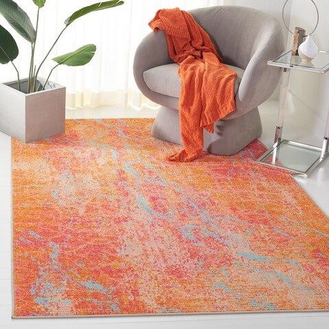 safavieh clearance sequoia seq152p orange rug