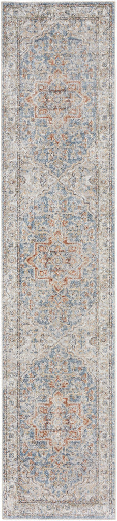 nourison astra machine washable asw12 denim multicolor rug
