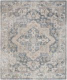 nourison astra machine washable asw12 grey blue rug