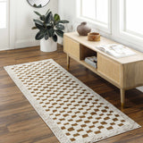 Hauteloom Leryn SFEBLERYNA2 Beige Machine Made Polyester Rug