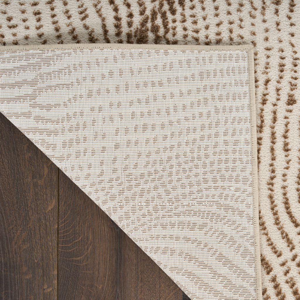 nourison central park west cep01 beige brown rug