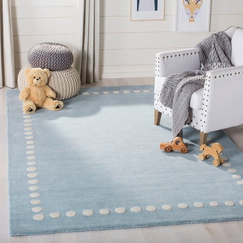 Safavieh Clearance Safavieh Kids SFK802M Blue Rug