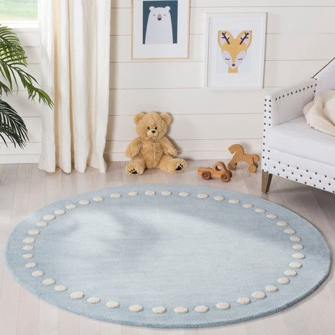 Safavieh Clearance Safavieh Kids SFK802M Blue Rug