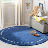 Safavieh Clearance Safavieh Kids SFK802N Navy Rug