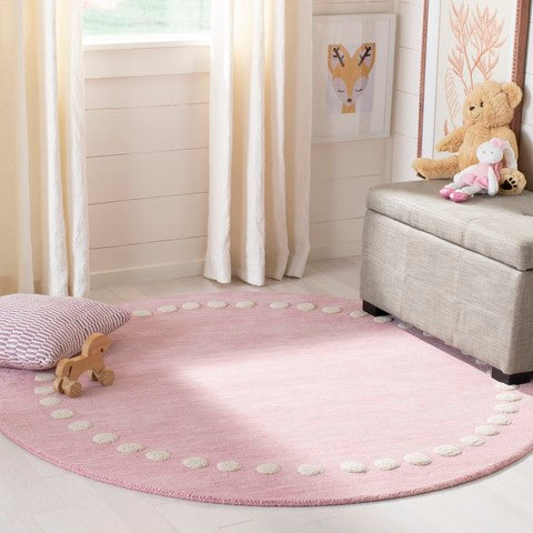 Safavieh Clearance Safavieh Kids SFK802U Pink Rug