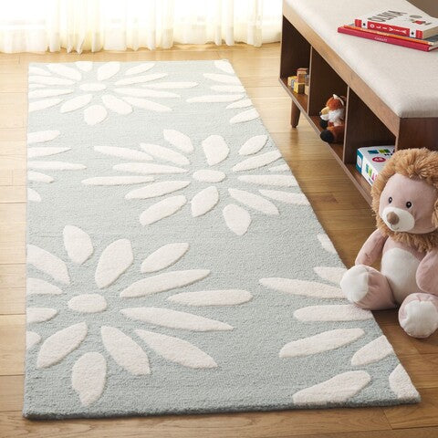 safavieh clearance safavieh kids sfk914j teal rug