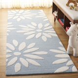 safavieh clearance safavieh kids sfk914l light blue rug