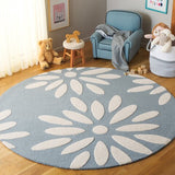 safavieh clearance safavieh kids sfk914l light blue rug