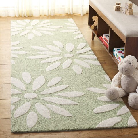 safavieh clearance safavieh kids sfk914w sage rug