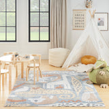 nourison astra machine washable asw01 multicolor rug