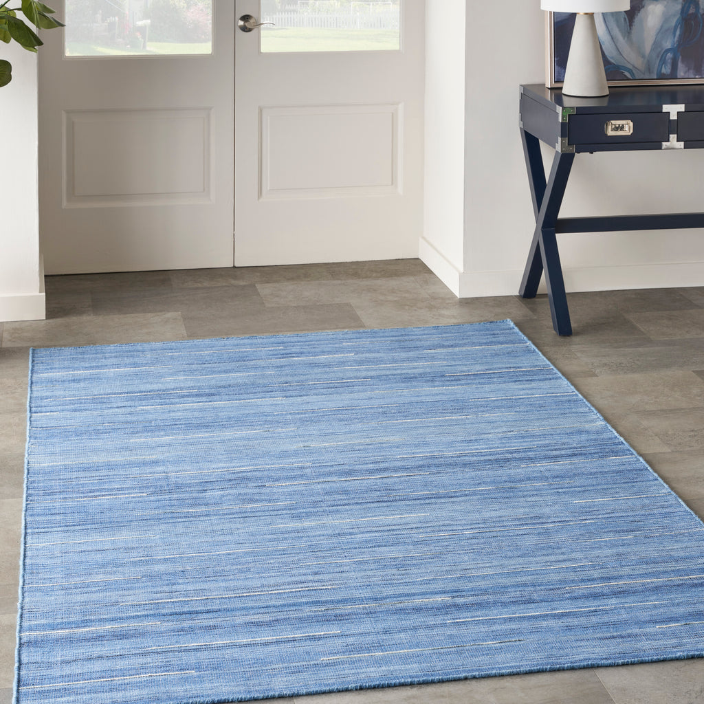nourison interweave iwv01 denim rug