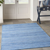 nourison interweave iwv01 denim rug