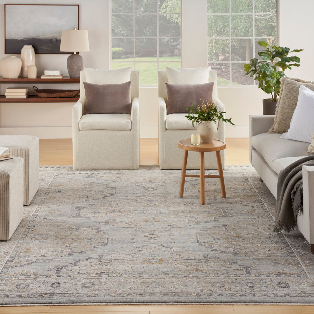 nourison lynx lnx07 light blue rug