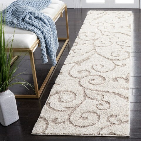 safavieh clearance florida shag sg455 13lt ivory rug