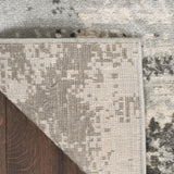 nourison serenity home srh06 ivory grey rug
